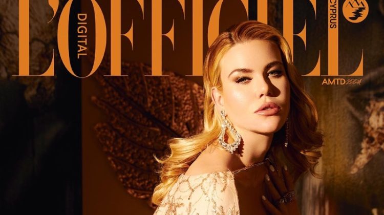 Joanna Borov on L'Officiel Cyprus Dgital Cover