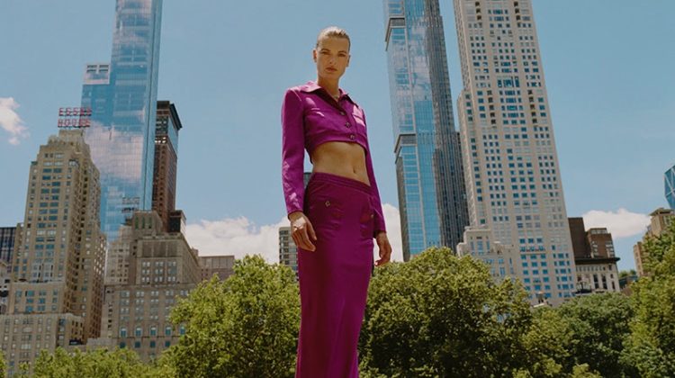 Juliane Grüner Poses in Central Park for ISSUE Magazine
