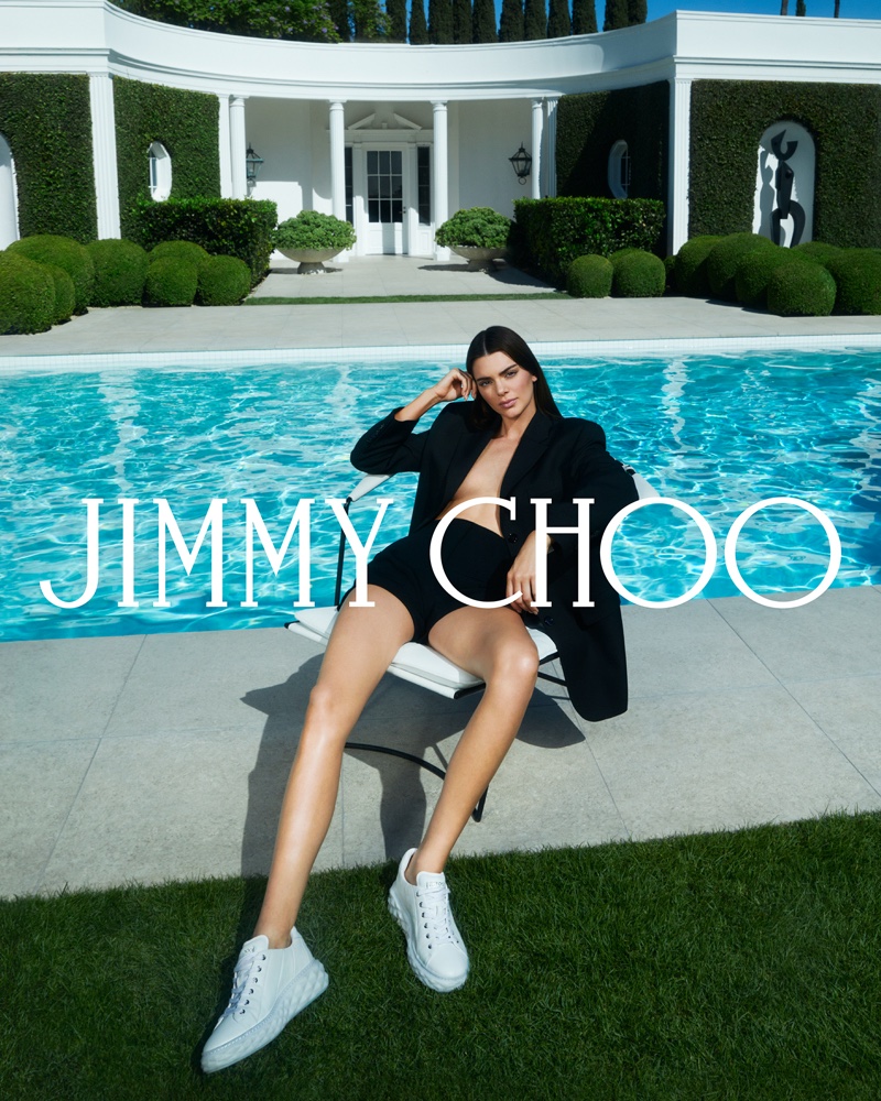 Kendall Jenner Jimmy Choo Campaign Fall 2022