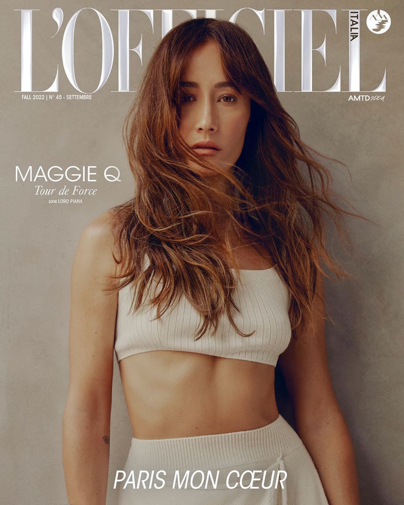 Maggie Q L'Officiel Italia 2022 Cover