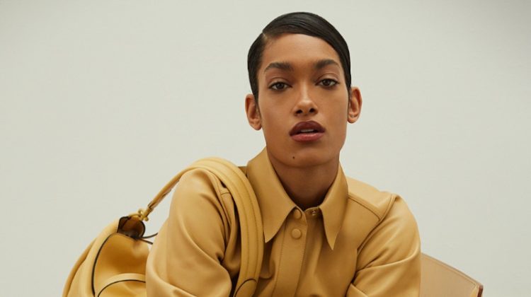 Marlee Bell Embraces Leather Styles for ELLE Germany