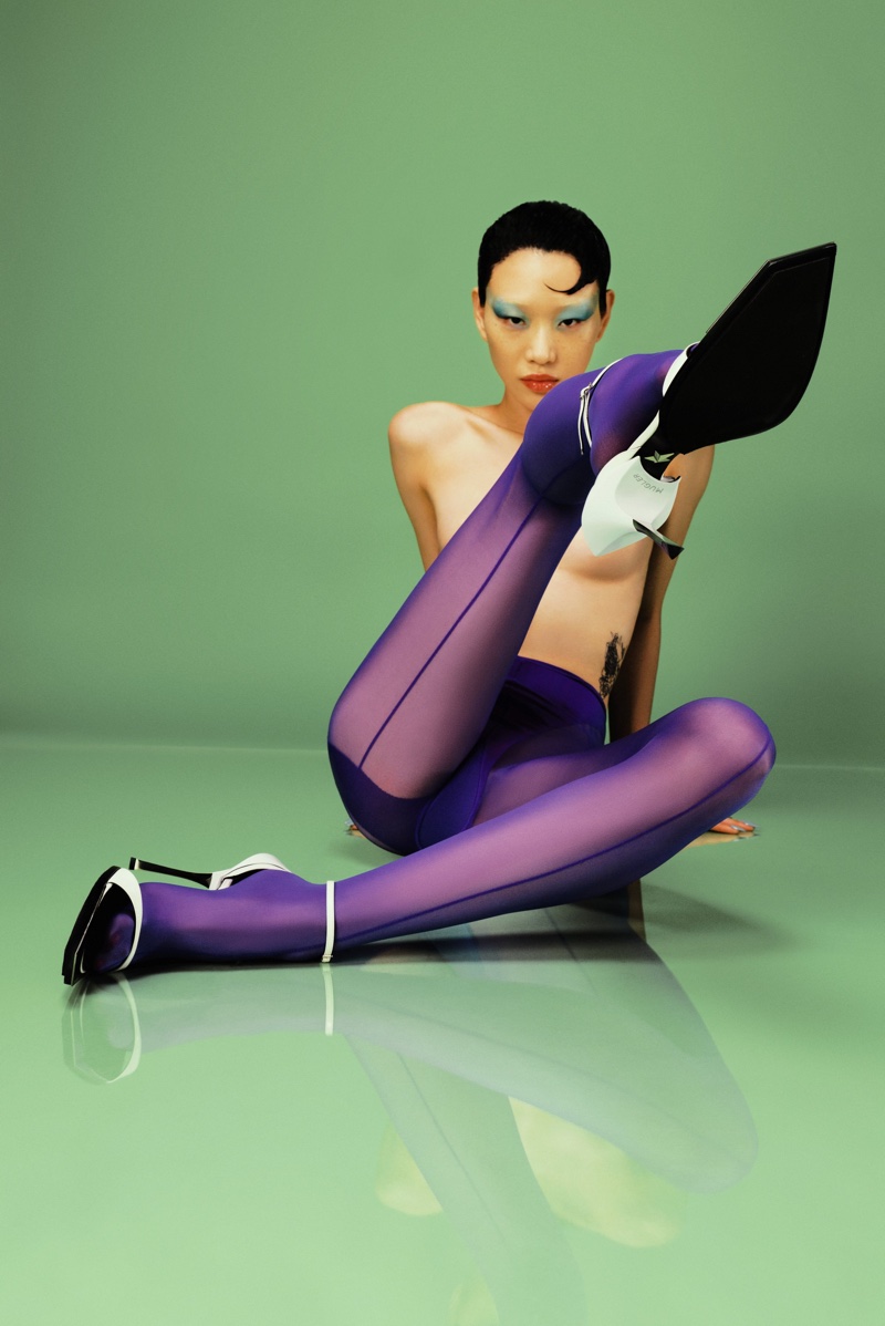 Sora Choi Mugler Wolford Skinwear