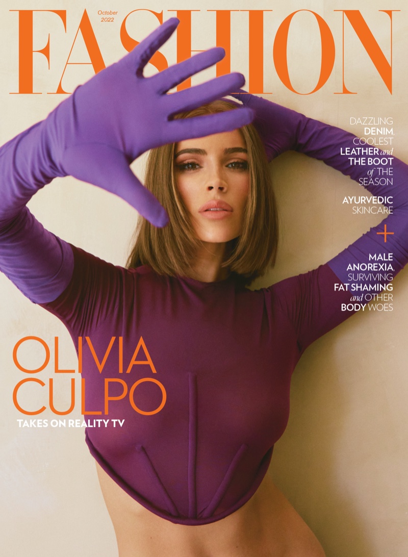 Olivia Culpo FASHION Magazine Cover October 2022