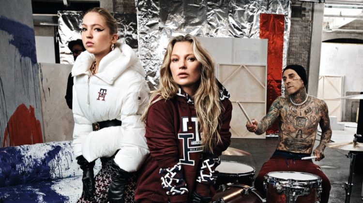 Lila Moss Kate Moss Tommy Hilfiger Fall 2022 Campaign