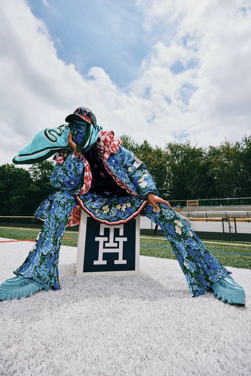 Tommy Hilfiger x Richard Quinn Launch Bold Prints With Gender Neutral Collab