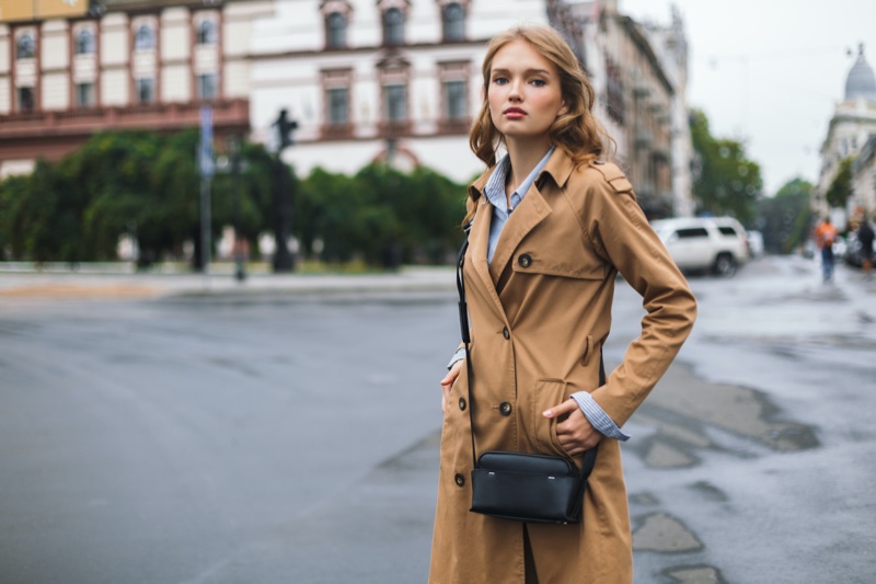 Trench Coat Bag Outfit