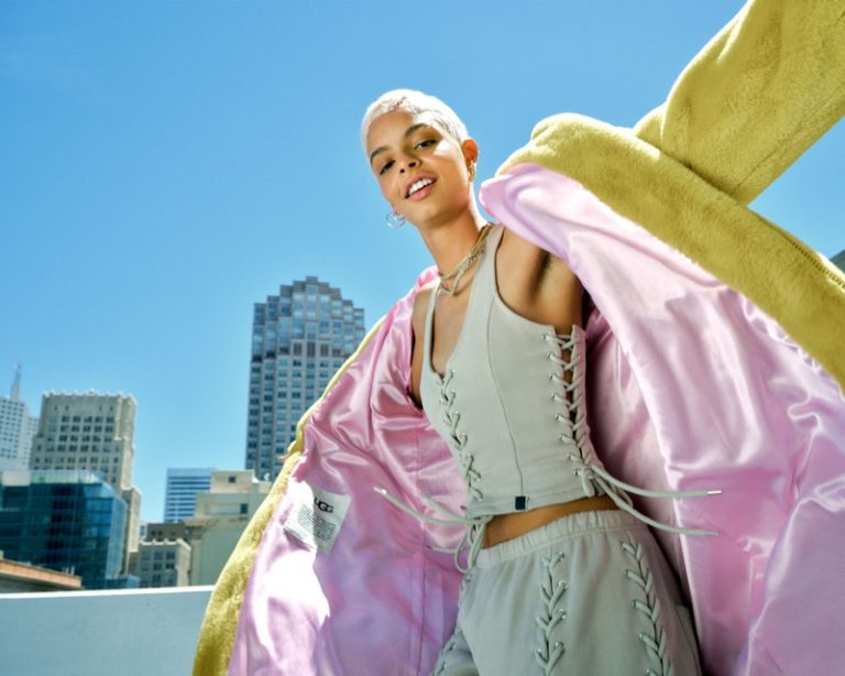 UGG Fall 2022 Campaign Quannah Chasinghorse Naomi Watanabe