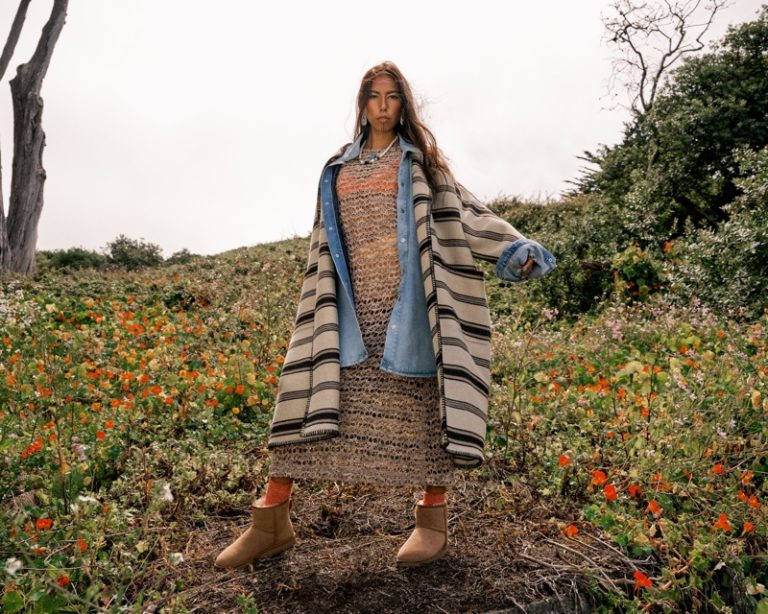 UGG Fall 2022 Campaign Quannah Chasinghorse Naomi Watanabe