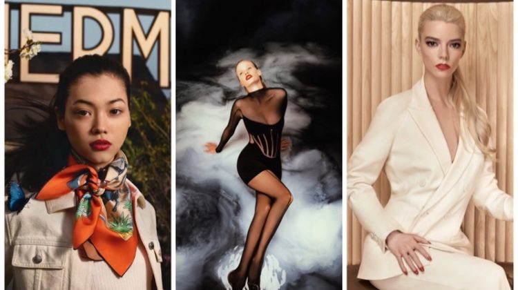 Week in Review: Mika Schneider for Hermès fall 2022 campaign, Lara Stone in Mugler x Wolford collaboration, and Anya Taylor-Joy for Jaeger-LeCoultre.