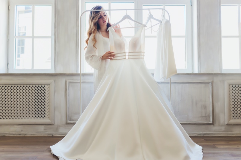 Woman Wedding Dress Hanger