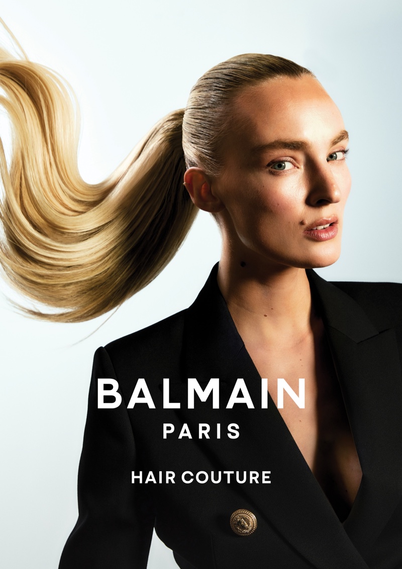 Balmain Hair Couture Ponytail Fall 2022