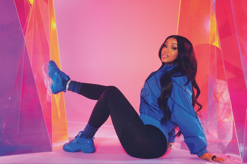 Reebok Cardi B 2022 Photoshoot