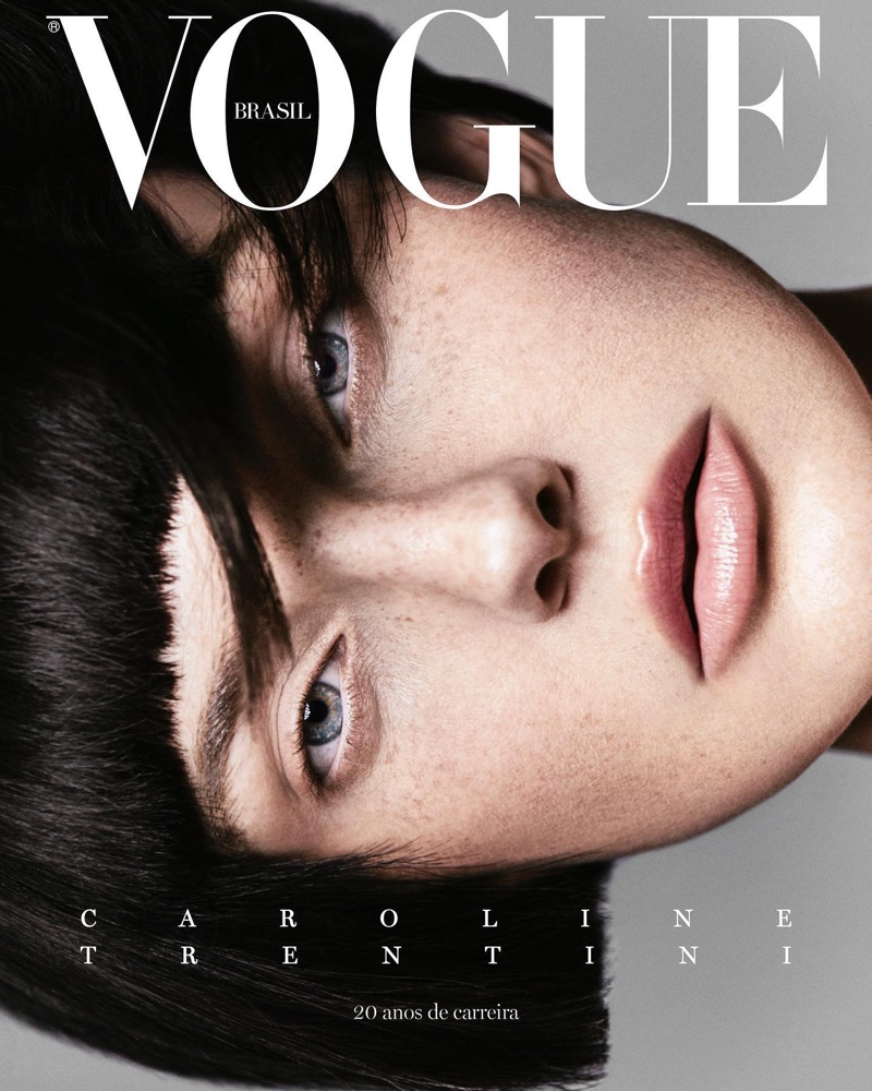 Face Caroline Trentini Vogue Brazil Cover 2022