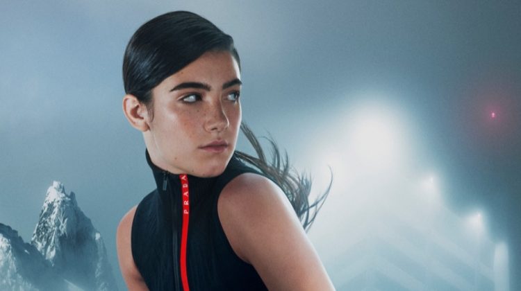 Charli D’Amelio Gets Sporty in Prada Linea Rossa Fall 2022 Campaign