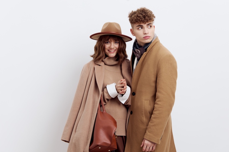 Couple Coats Autumn Neutral Outfits