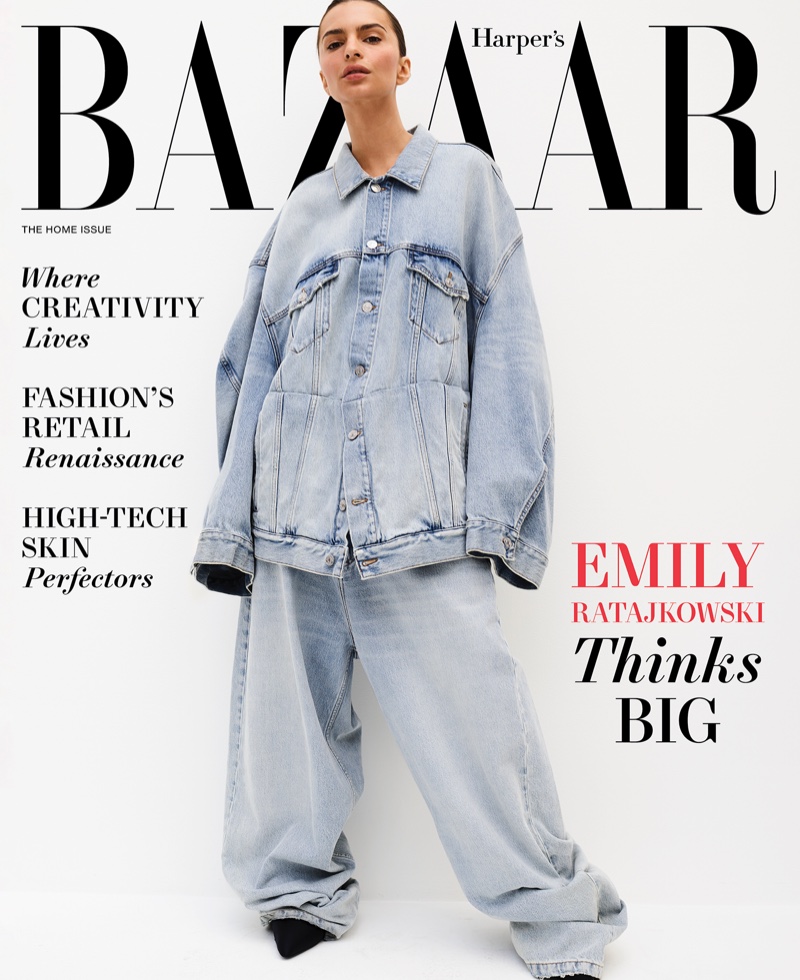 Emily Ratajkowski Harper's Bazaar US November 2022 Cover