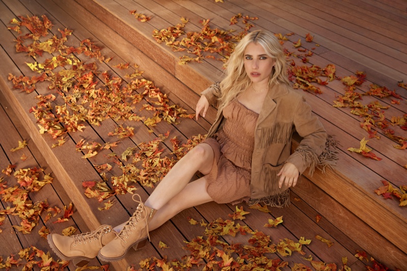 Emma Roberts Crown Vintage Boots