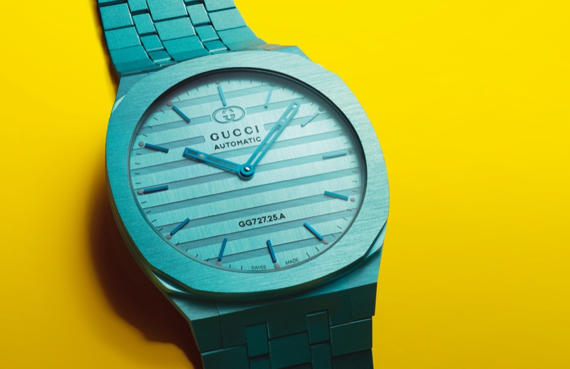 Gucci 25H Watch Blue