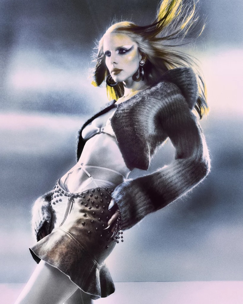 Julia Fox is Out of This World in KNWLS Fall 2022 Campaign