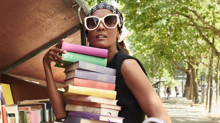 Liya Kebede Books Louis Vuitton Campaign