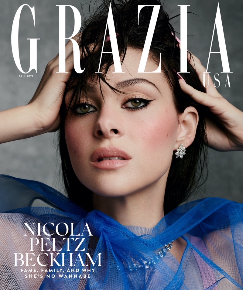 Nicola Peltz Beckham Grazia USA 2022 Cover