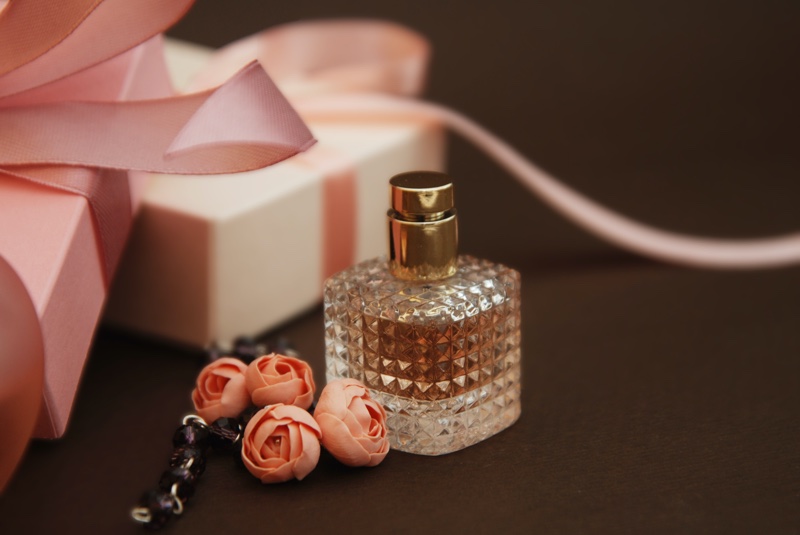 Perfume Bottle Box Bow