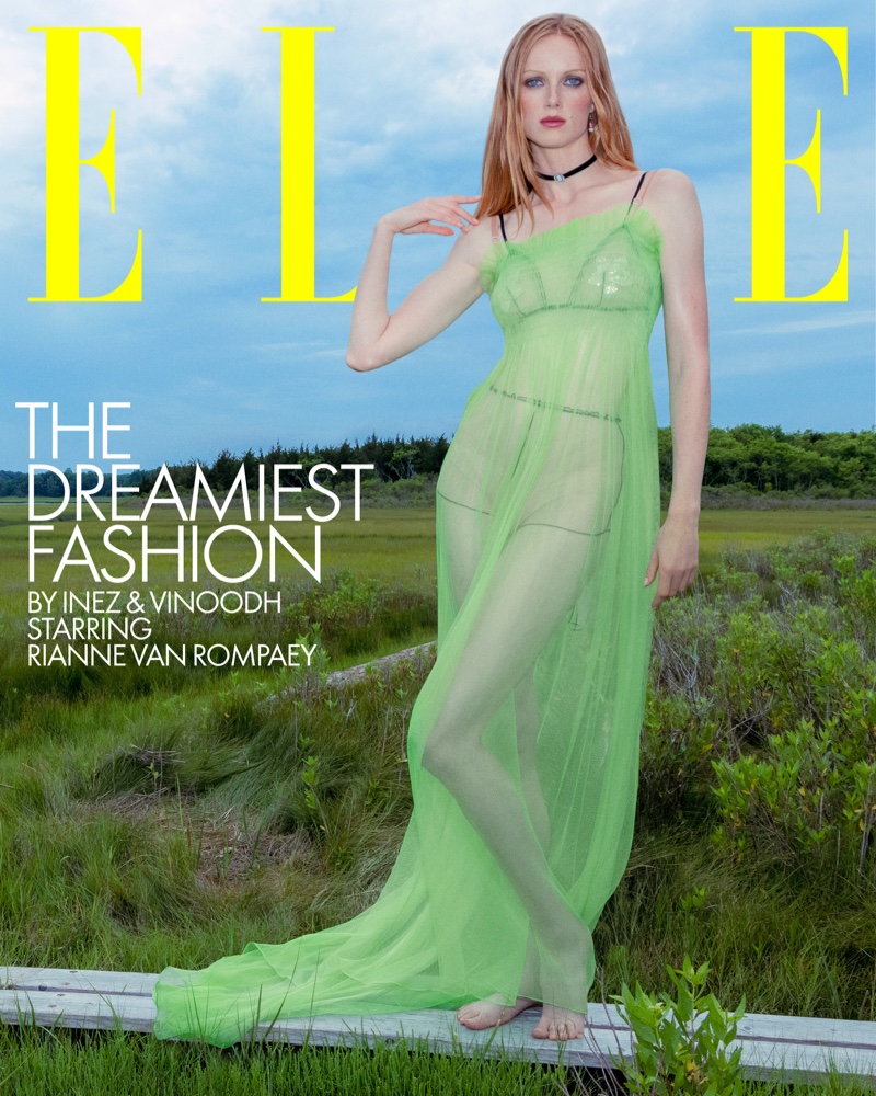 Rianne van Rompaey ELLE US 2022 Cover Digital