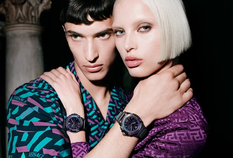 Versace Watches Icon Active Fall 2022 Campaign