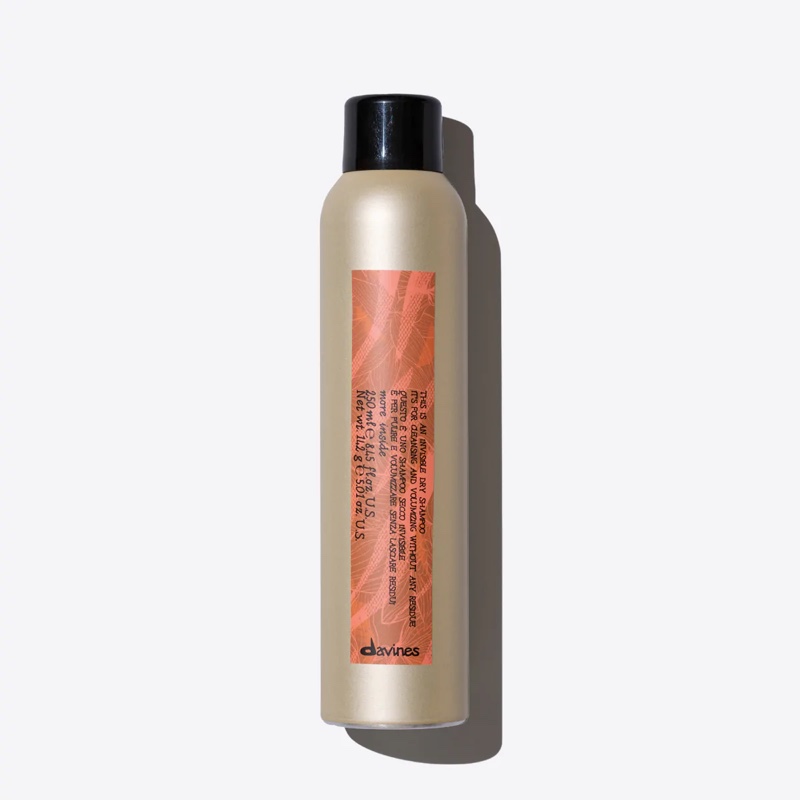davines dry shampoo bottle