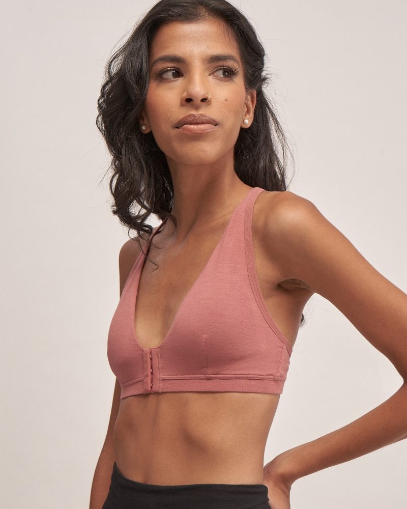 Hook And Eye Front Closure Bra