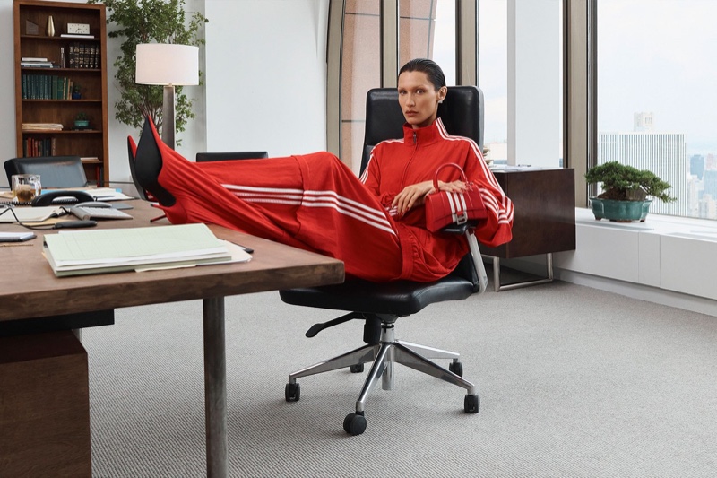 Bella Hadid adidas Balenciaga Campaign 2022