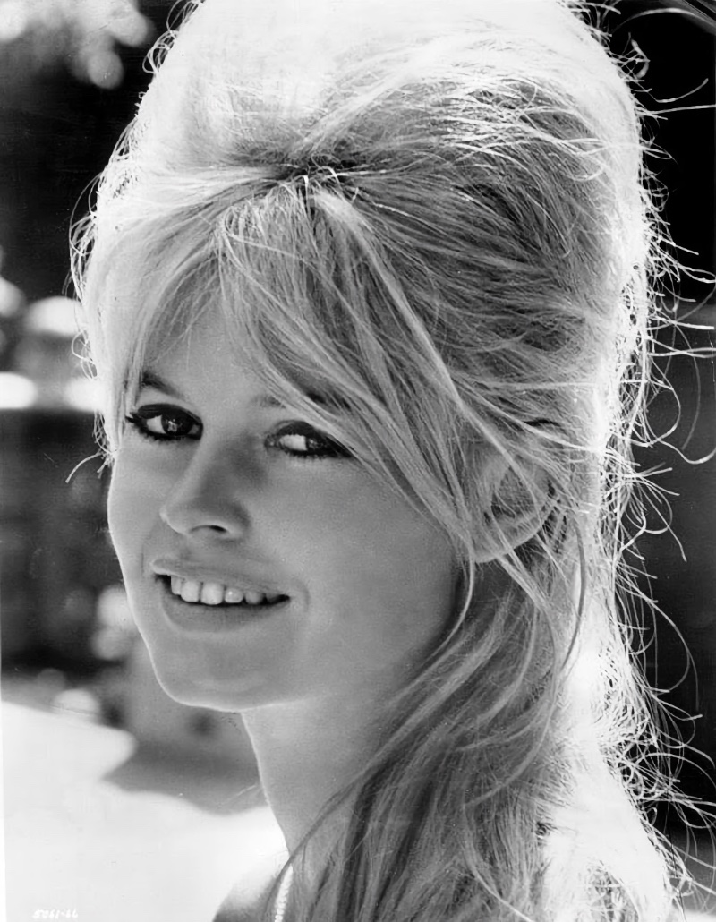 Brigitte Bardot Hairstyle 60s