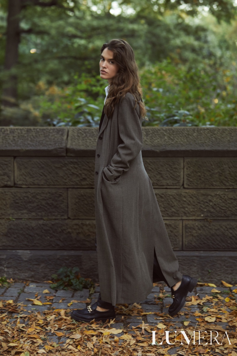 Britt Bergmeister Poses in Fall Fashion for Luméra Magazine
