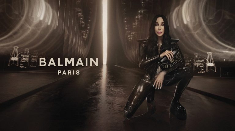 Cher Balmain Blaze Handbag 2022 Campaign An Le