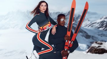 Emily Ratajkowski Snow Michael Kors Ellesse Ski Campaign