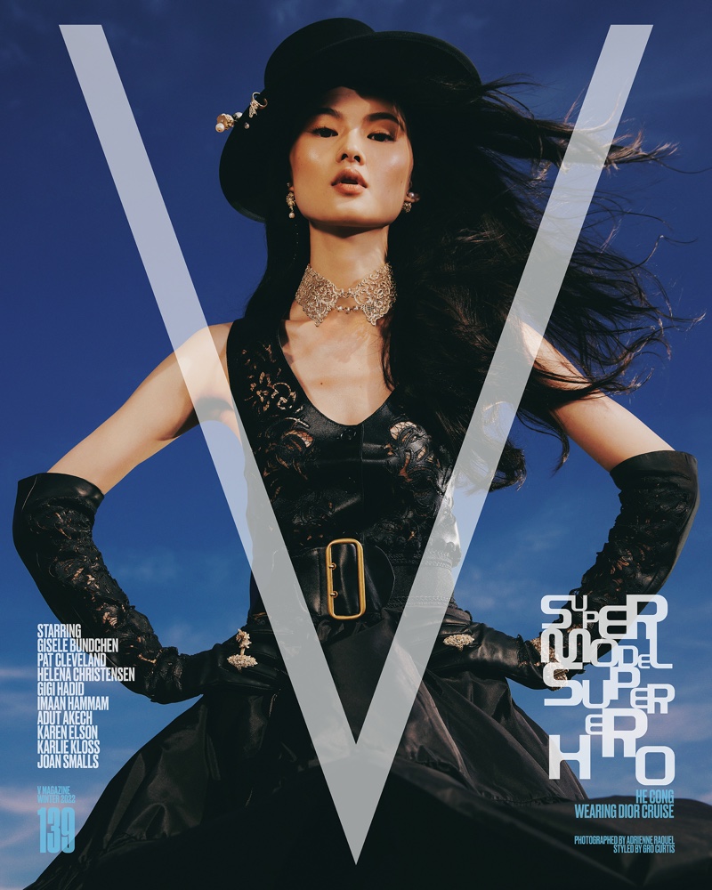 He Cong V Magazine Winter 2022 Cover