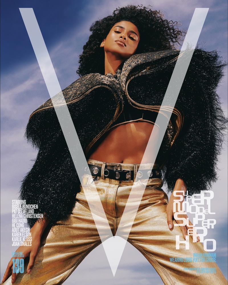 Imaan Hammam V Magazine Winter 2022 Cover