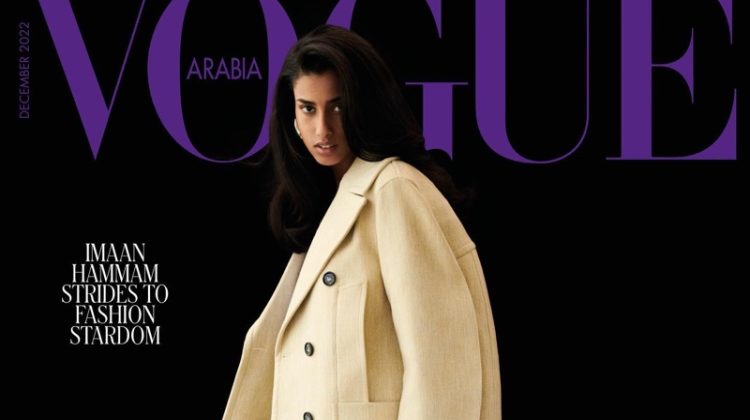 Imaan Hammam Vogue Arabia December 2022 Cover