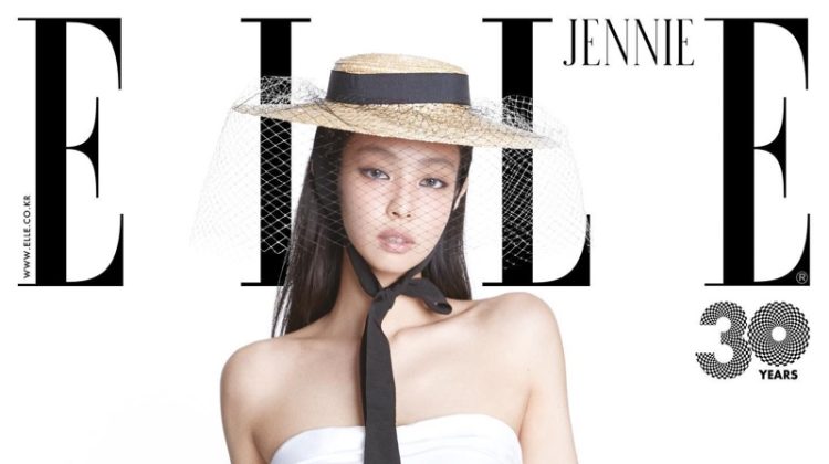 Jennie Graces ELLE Korea November 2022 Cover in Chanel