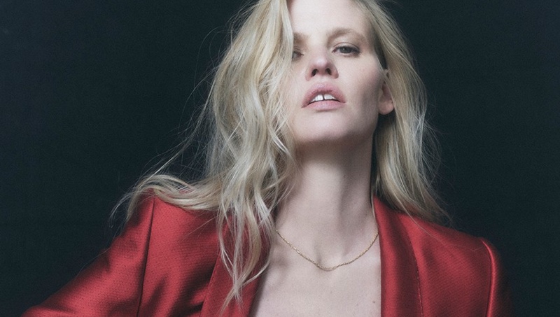 Lara Stone Impresses in CUUP Holiday 2022 Lingerie