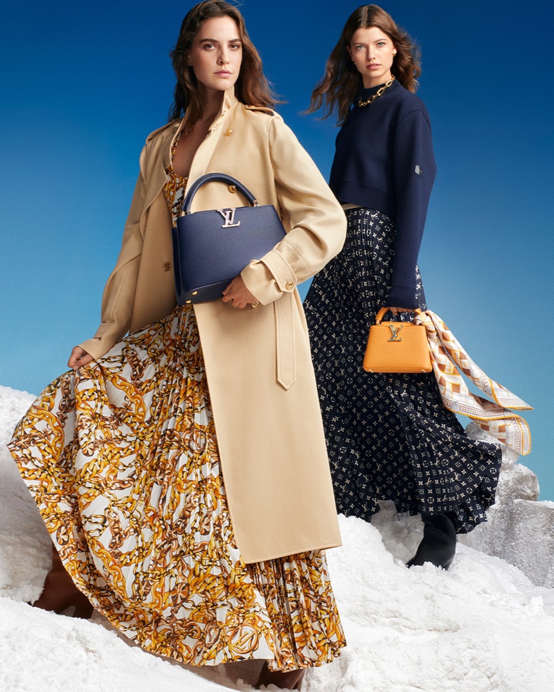 Louis Vuitton Holiday 2022 Campaign Snow