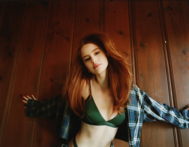 Madelaine Petsch Bamboo Underwear Campaign 2022