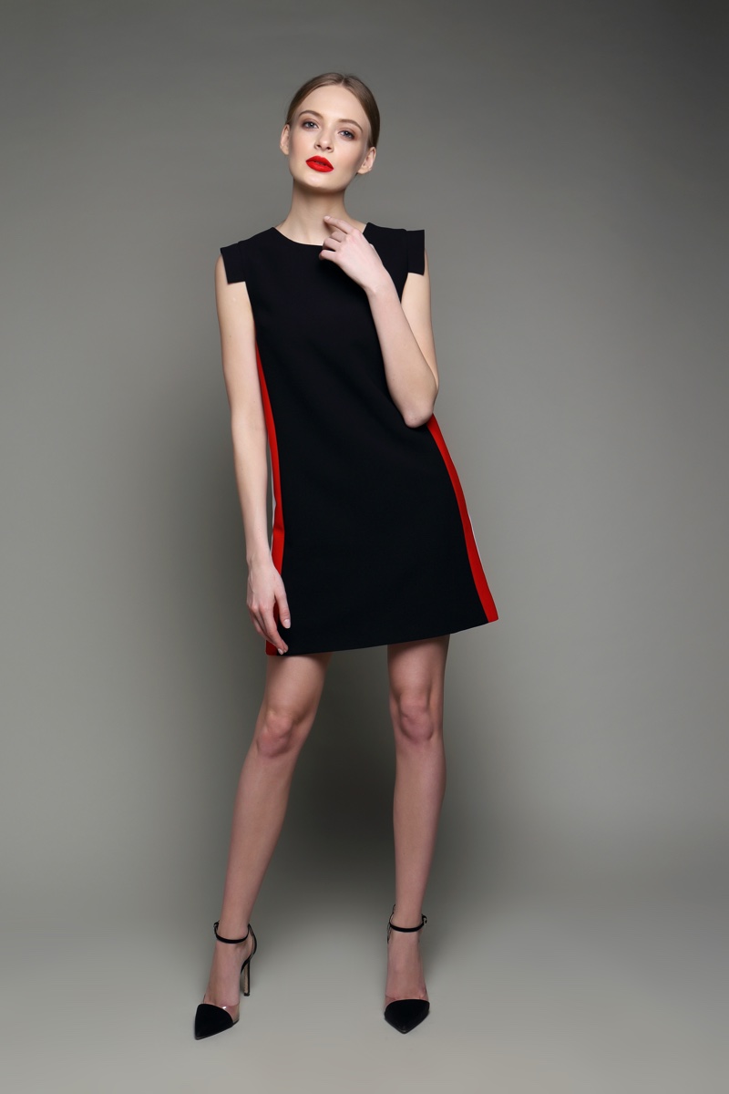 Shift Dress Colorblock 1960s