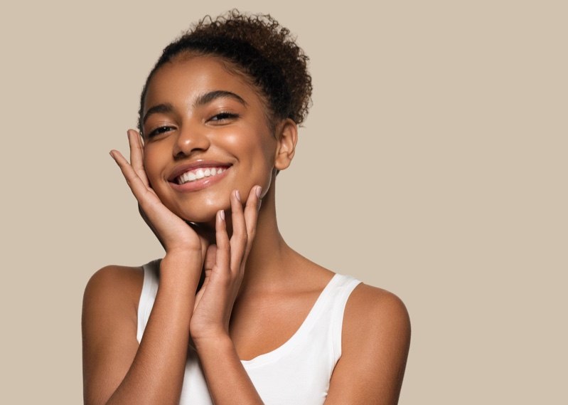 Smiling Black Woman Beauty