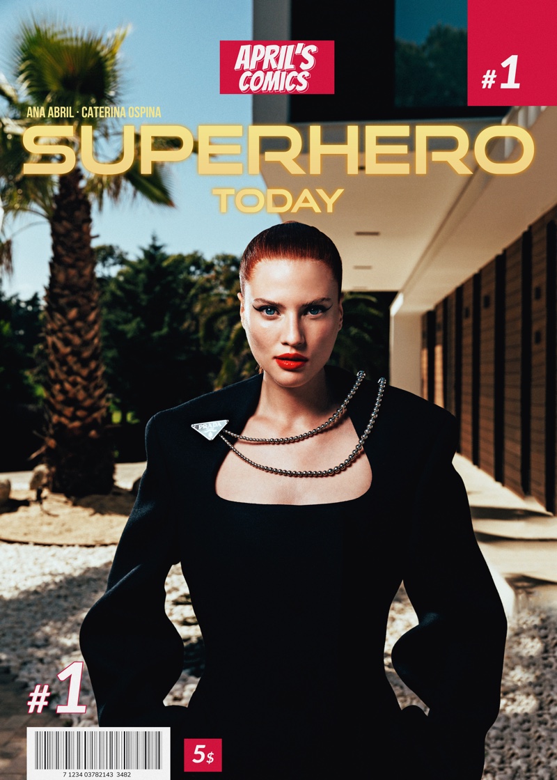 Steinunn Agnarsdottir Plays a Fashion Superhero for Mujer Hoy