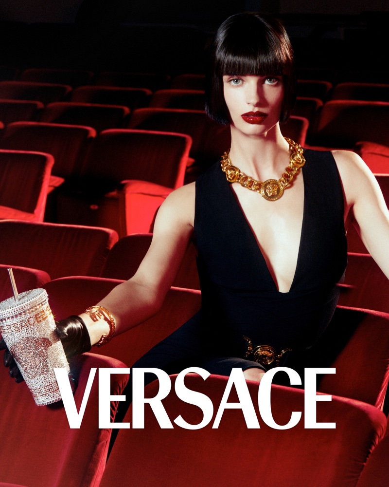Versace Puts On a Show for Holiday 2022 Campaign