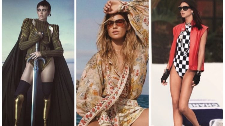 Week in Review: Kaya Wilkins for Pirelli 2023 Calendar, Anna Ewers for Zimmermann resort swim 2022 campaign, and Vittoria Ceretti for Chanel cruise 2023.