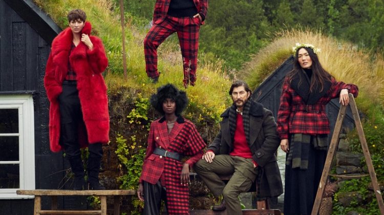 Banana Republic Sets Holiday 2022 Campaign in Iceland