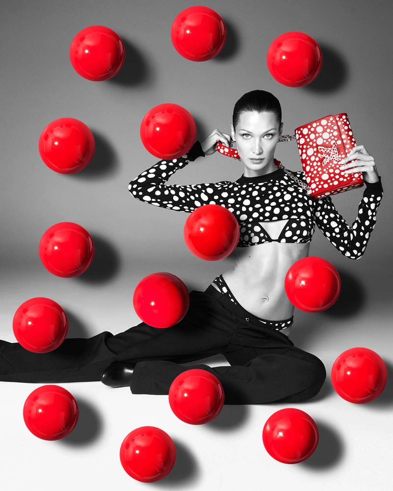 Louis Vuitton x Yayoi Kusama 2023 Ad Campaign