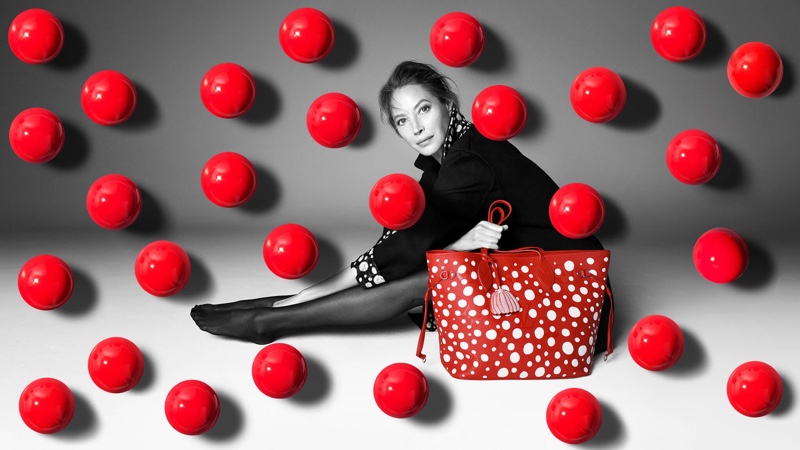 Louis Vuitton x Yayoi Kusama 2023 Ad Campaign